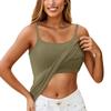 Women's Camisole With Bottom And Chest Pad, Sexy Oversized Underwear With Chest Pad