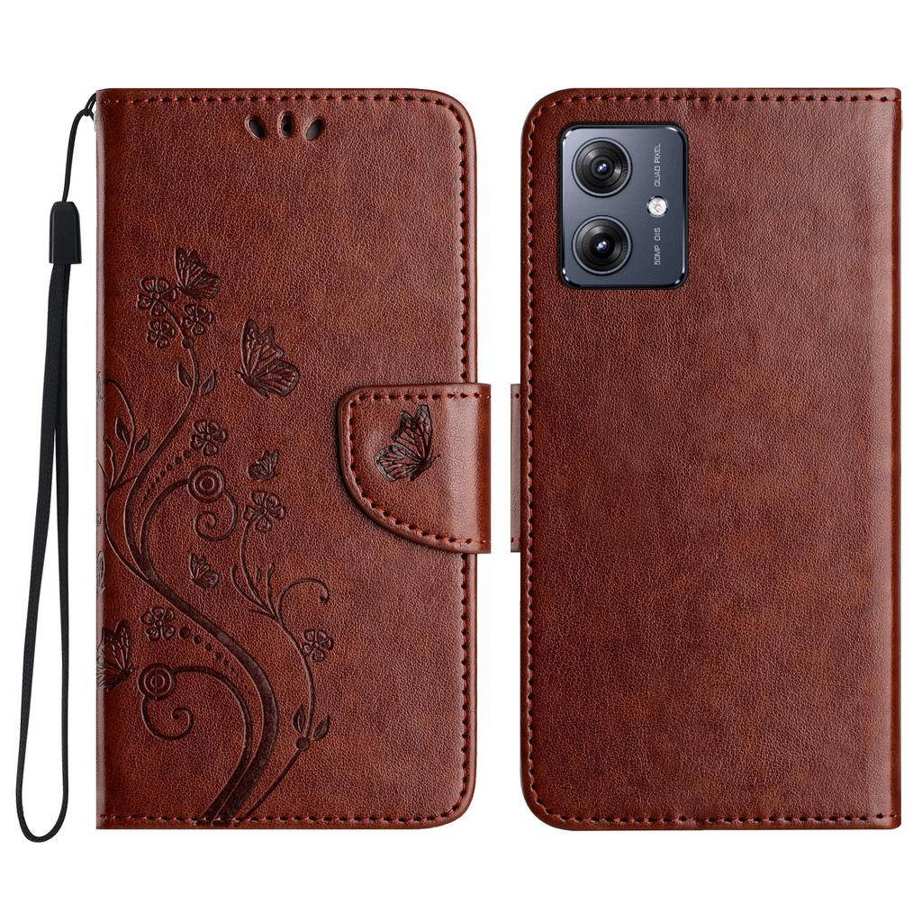 For Samsung Galaxy A06 4G Case Imprinted Mini Butterfly Leather Wallet Phone Cover