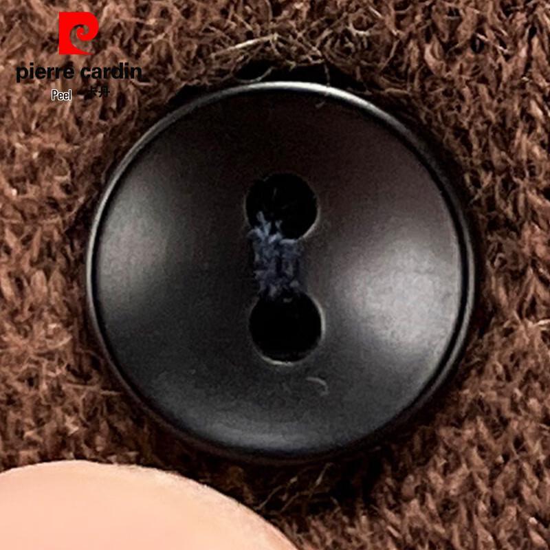 Pierre Cardin Men's 100% Wool Polo Sweater