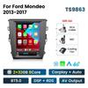 Ford Mondeo 2013-2017 Android Bluetooth GPS Navigation & Reversing Camera Screen