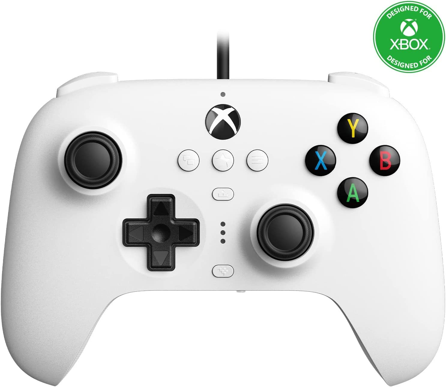 

8Bitdo Ultimate Wired Controller for Xbox Series Xbox Series Xbox Windows 10 Windows 11 Officially Licensed X, S, One, & - (White)