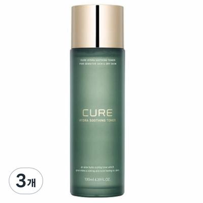 Kim Jeong-moon Toner Apaisant Hydra à l'Aloès Cure, 130ml, 3 pièces