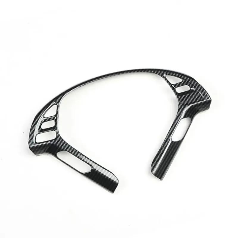 For Infiniti G37 G25 LHD 2010 2011 2012 2013 ABS Interior Car Steering Wheel Cover Trim Frame Decor Modified Accessorie