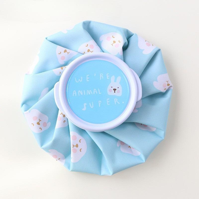 Cartoon Gel Ice Pack, Reusable Cold Hot Compress Bag for Injury, Portable Foldable Therapy Ice Bag for Kids and Adults