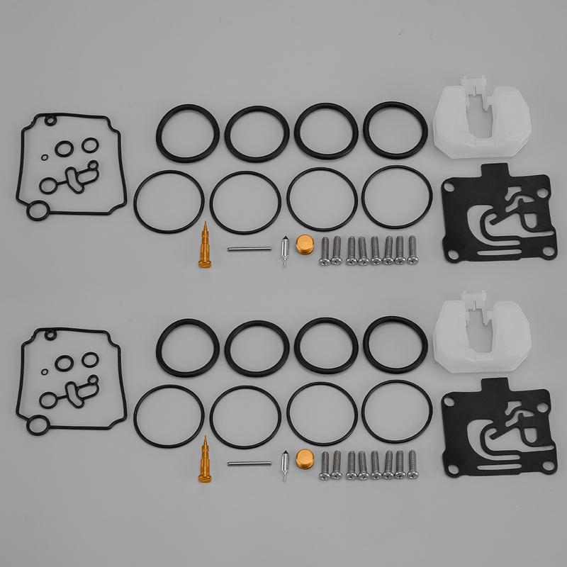 62Y-W0093-11-00 62Y-W0093-10-00 62Y-W0093-00 62Y-W0093-01 2 Set Carburetor Repair Kit Fit for Yamaha 4-Stroke Outboard 40HP 50HP