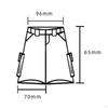 Action Figure Short Pants Dress Wearable Doll Costume Muscular Male for 1:9 1:12 Scale