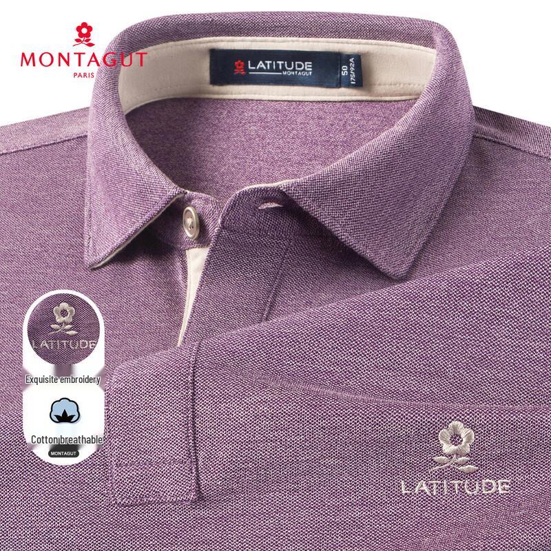 

MONTAGUT Men s Short Sleeve Polo Shirt 50