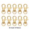 10Pcs/Lot 23/32/36/38mm Lobster Clasp Hooks Keychain 6 Colors DIY Jewelry Making Finding for Necklace Bracelet Chain Supplies