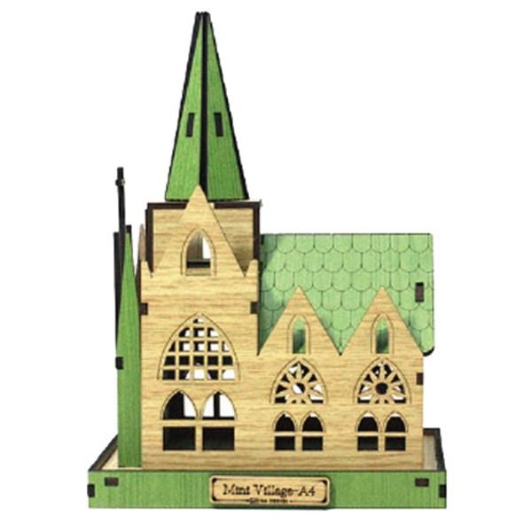 GT Global Mini Village A4 Cathedral 3D Trojrozměrné puzzle BD 19