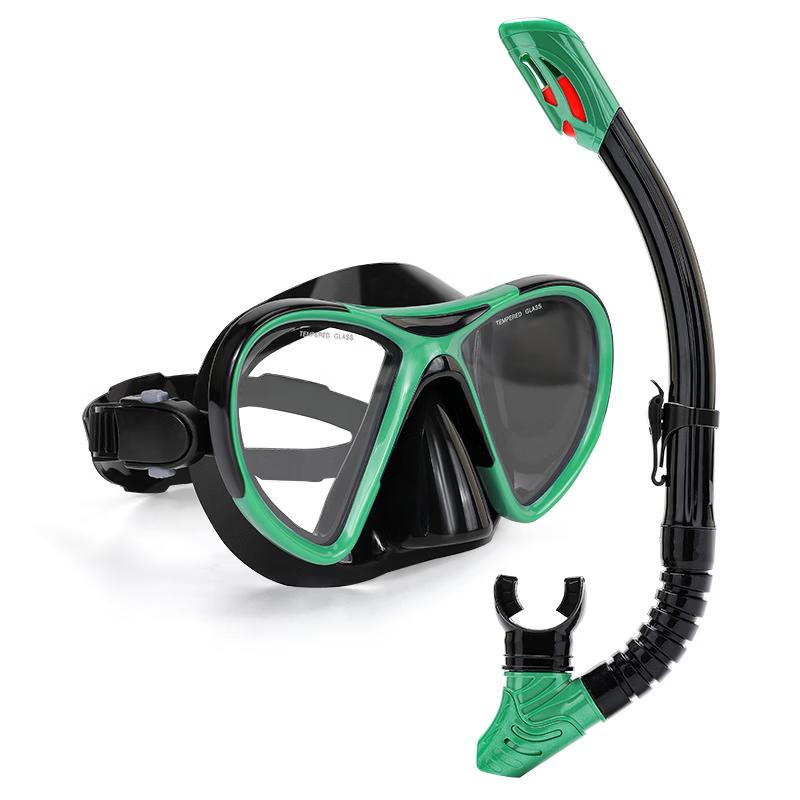 

OLOEY Professional Snorkeling Set with Large Frame Mask
