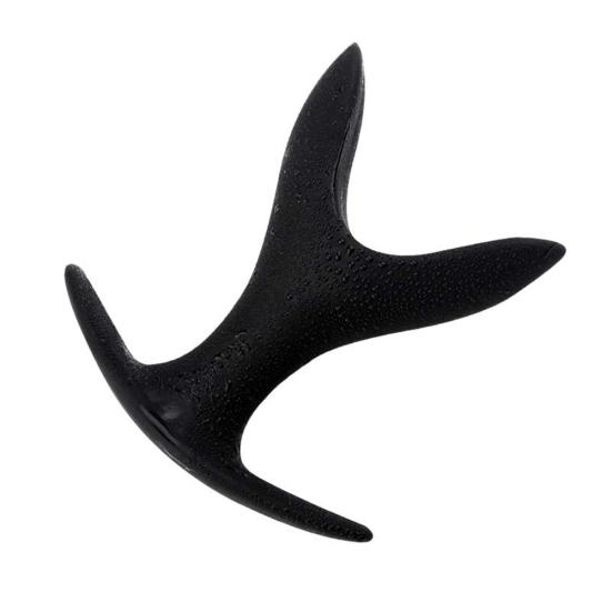 Unisex Soft Silicone Waterproof V Shape Butt Anal Plug Dildo Prostate Massager