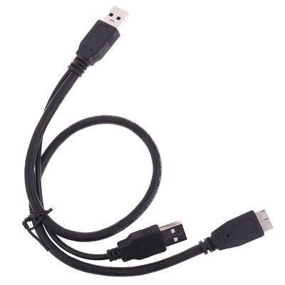 Usb 3.0 A Male Micro Usb 3.0 B Y Cord Cable For External Hard Drive Disk Cables