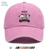 pc Double Dog Fun Cartoon Pattern Printed Baseball Cap Fashionable Cool Individual Design Comfortable Breathable Duckbill Hat