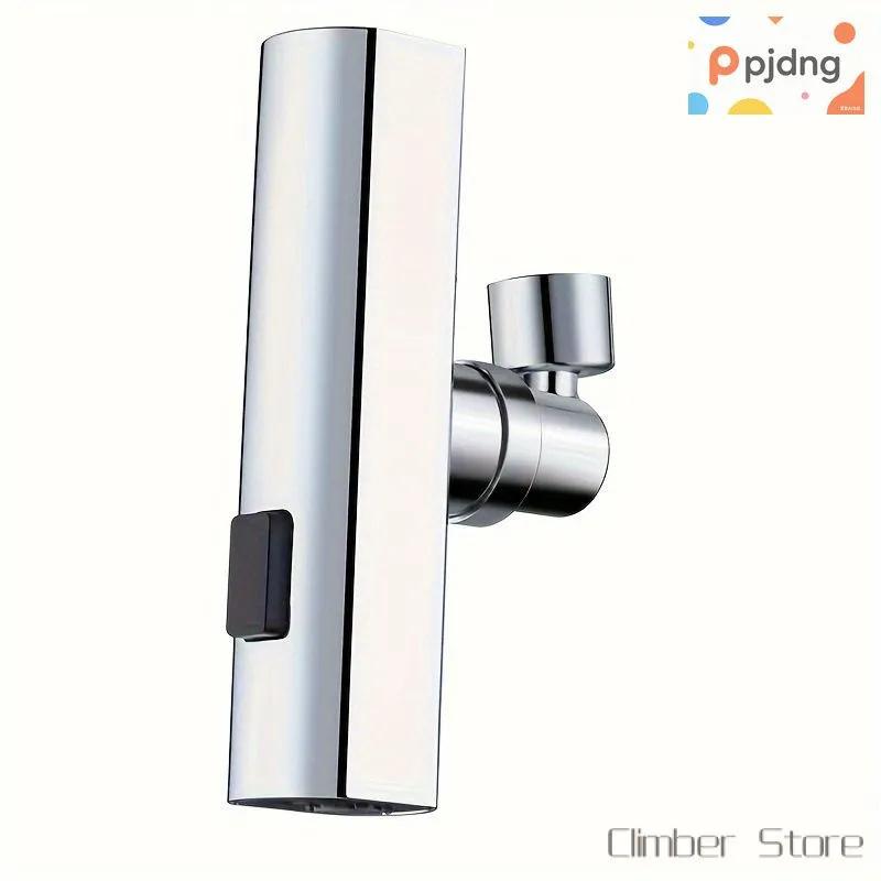 

Adjustable Faucet Aerator Rotatable Water Saving Device with Universal Connector for Kitchen Bathroom Sink Tap Water Flow Control One Size серебряный