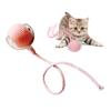 Interactive Rolling Ball Cat Toy Motion Activated Electric Moving Ball Toy with Long Tail 3 Modes Smart LED Cat Enrichment Toy for Indoor