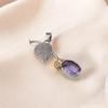 Natural Iolite Pendant 925 Sterling Silver Handmade Boho Jewelry Gift For Mom PP-55-9