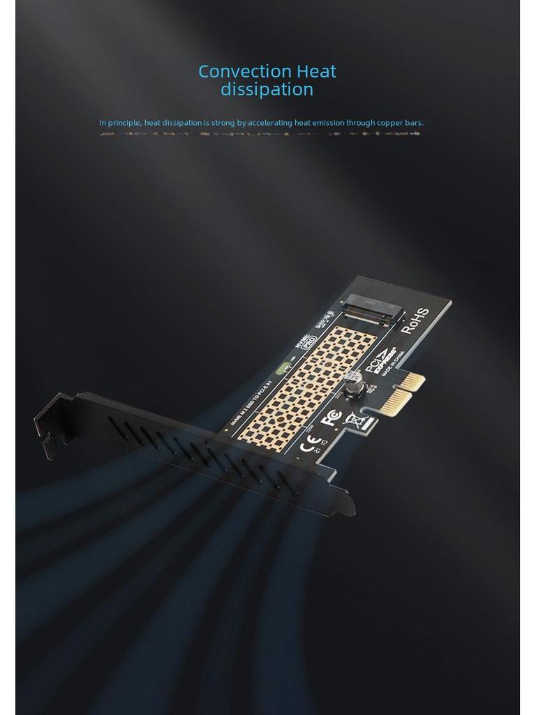 Jiayi SK1SK4 M.2 NVME to PCI-E 4.0 Expansion Card Adapter