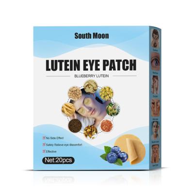 South Moon 20 pezzi di cerotti per gli occhi alla luteina e al mirtillo alleviano il disagio degli occhi secchi astringenti per gli occhi