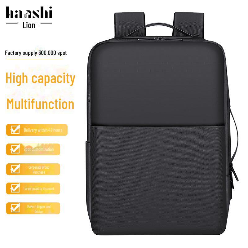 Unisex High-End Fashion Backpack: Waterproof, Business Casual, Computer & Travel Shoulder Bag