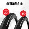 Vittoria Townee Clincher All Black Nylon 26 [Townee (FOLD)] 26x1.75 (47-559) [Casing TPI]