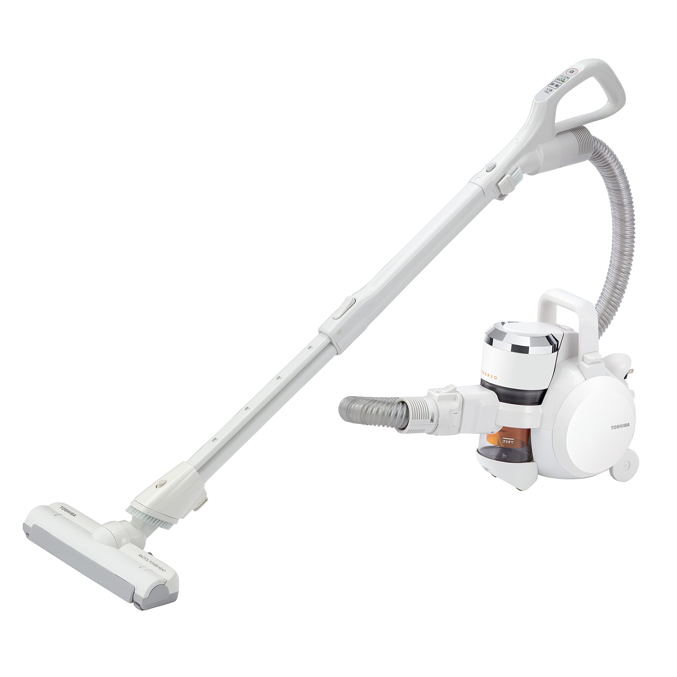 

TOSHIBA Vacuum Cleaner Corded Cyclone Canister Easy to Clean Tourneo V VC-S610X-W білий