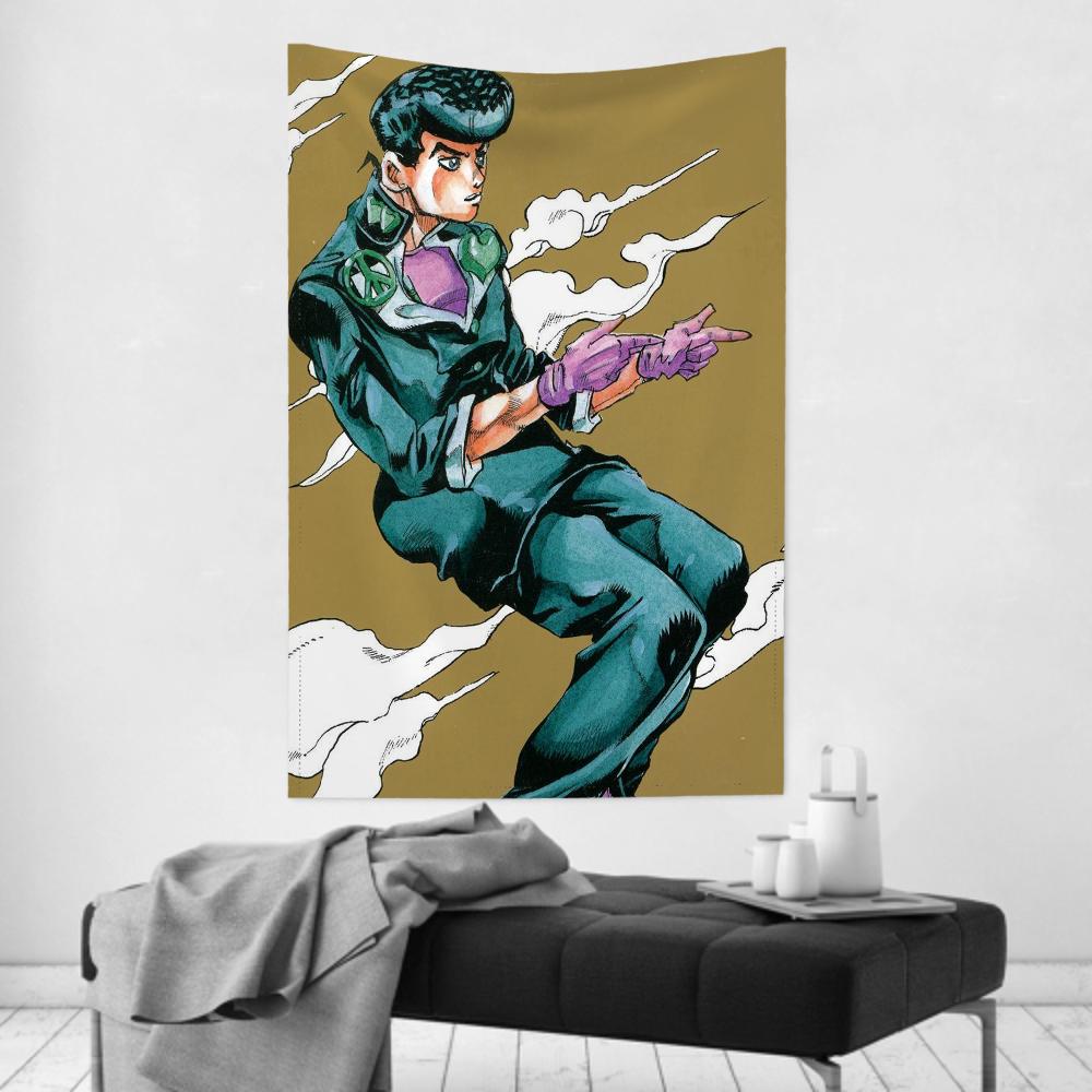 Anime JP Comics JJojo Tapestry Room Decor Wall Cloth Party Hanging Background Room Decor Baby Room