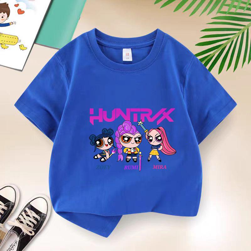 Kpop The Witch Hunt Team Turtle Planet Witch Hunter Group Short-Sleeve Peripheral Printed T-Shirt