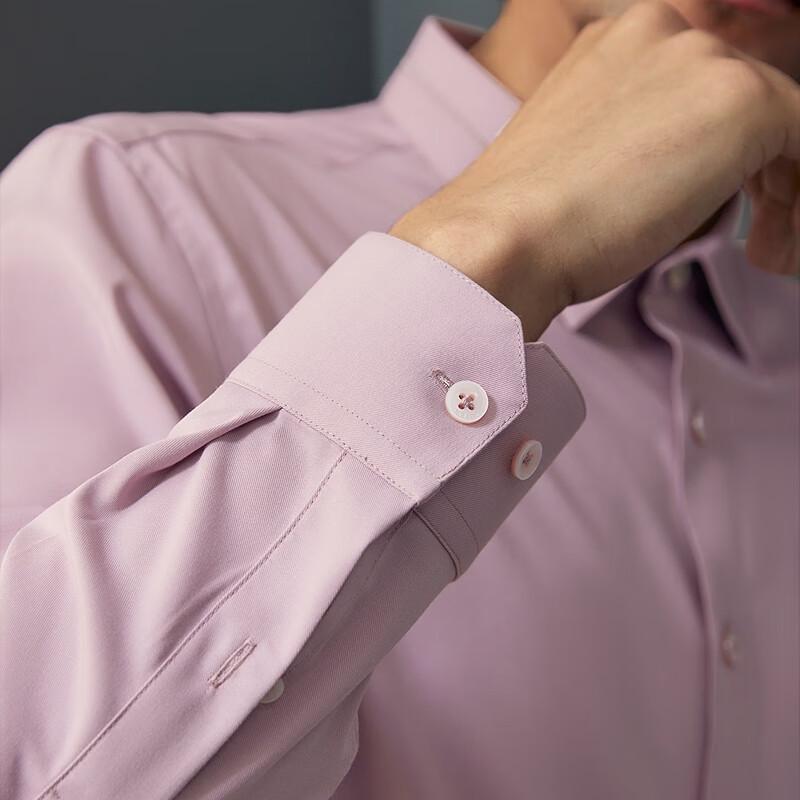 Septwolves Men's Wedding Series Embroidered Long-Sleeve Shirt