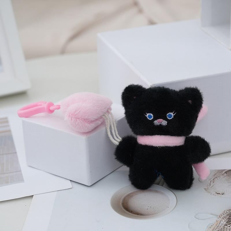 

Свинья Животное Маленький Кролик Слон Медведь Облако Плюшевая Игрушка Кукла Брелок Цепочка чёрный