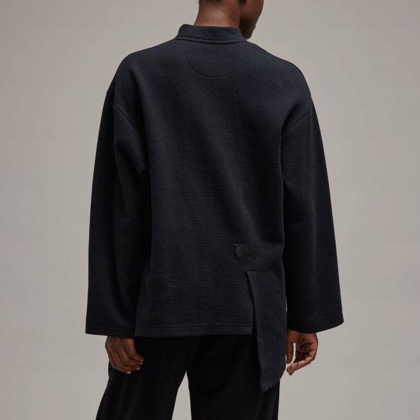 Y-3 Natural Spacer Loose Long Sleeve Tee Women Tops Black IL2164