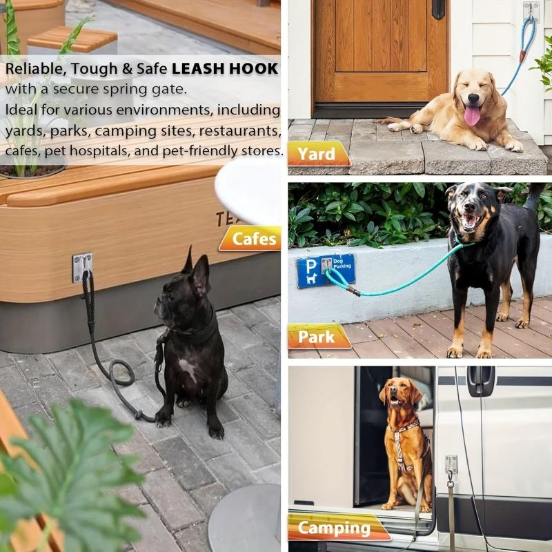 2KS Jednoduché pružinové háčky na kabáty Nástěnné háčky Lodní háčky Háčky na blatníky Věšák odolný proti úniku Pet příslušenství pro péči Výcvikový dvůr