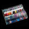 Acrylic Nail Polish Organiser 2-7 Tiers Tier Clear Nail Polish Holder Essential Oil Organiser Shelves Display Rack Stand