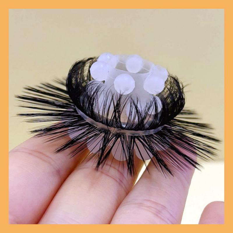 Silicone Lamb's Eye Ring: Fur-Lock Beaded Men's Intimacy Accessory for Couples