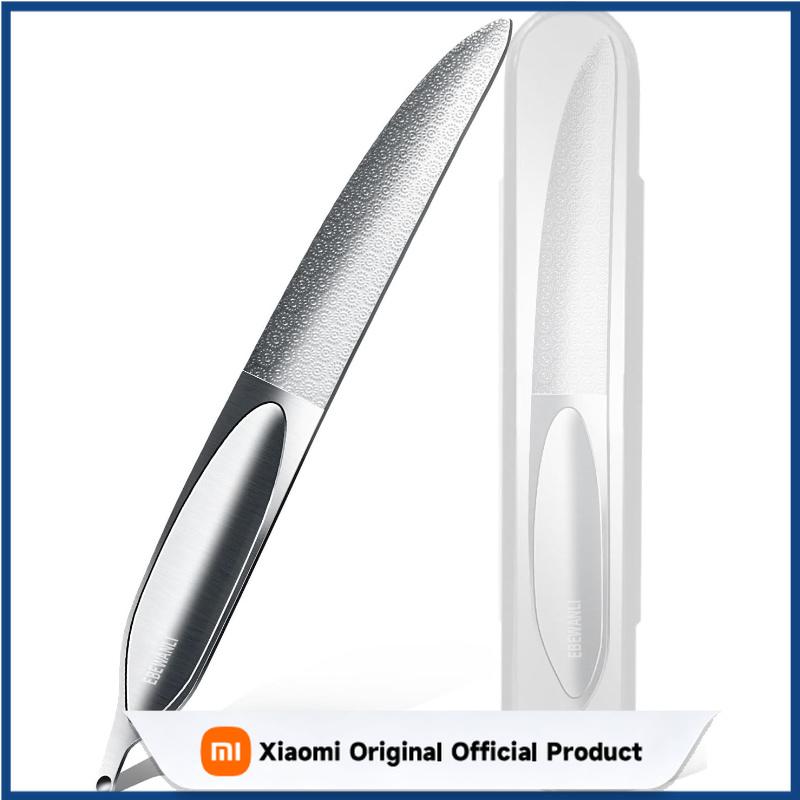 Xiaomi Curved Nail File Toenail File for Thick Toenails Double Sided Metal Nail File Stainless Steels Toe Nail Files for Thick Nails