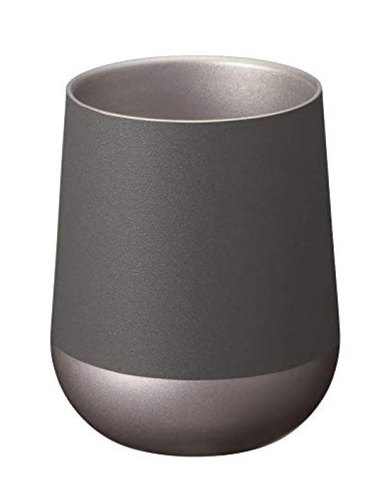 

Zalatto Tumbler, Round, Vacuum Insulated, Stainless Steel, Thermostat, ColdHot Insulation, Double-Walled, 310ml, Gray (Men s Stylish Matte Series)