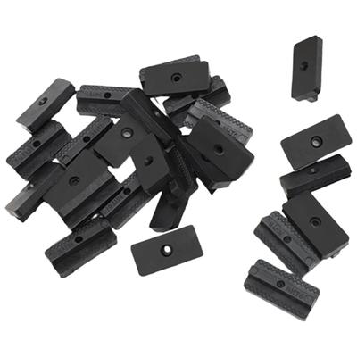 100pcs Composite Decking Clips Heavy Duty Plastic Fasteners Flooring Easy Snap On for Secure Wood Floor Locking System