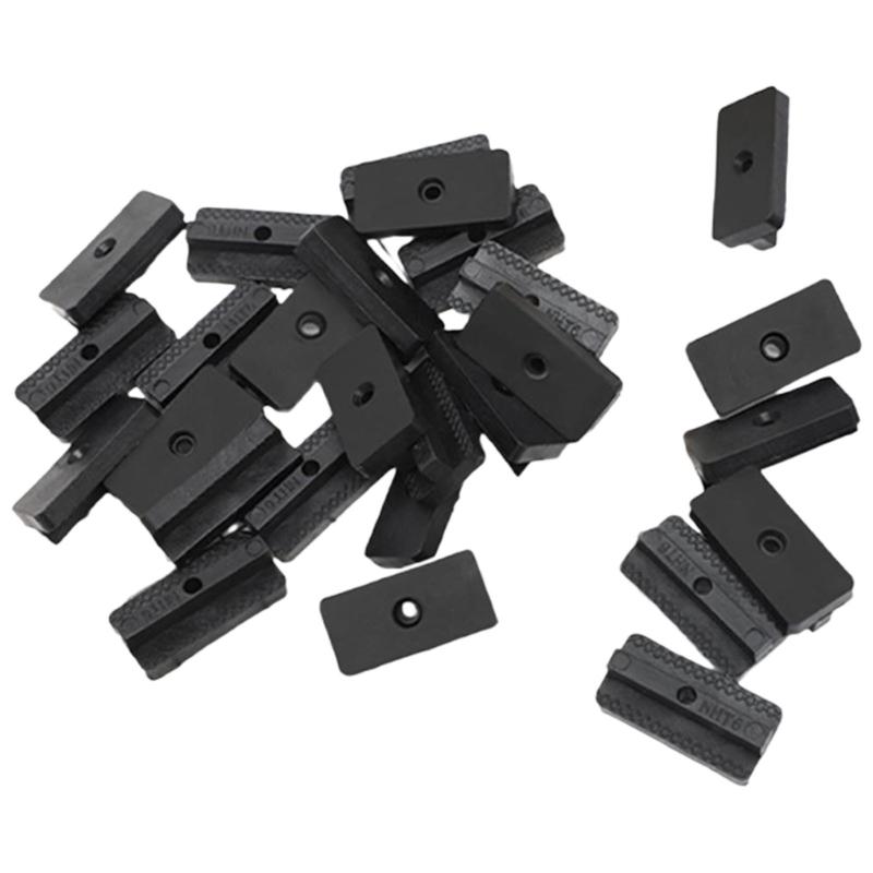 

100pcs Composite Decking Clips Heavy Duty Plastic Fasteners Flooring Easy Snap on for Secure Wood Floor Locking System 1
