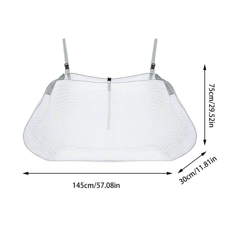 Hanging Net Water Toys Storage Mesh Bag Pool Noodles Inflatable Rafts Basketball Pool Float Storage Net Swim Ring Organizer