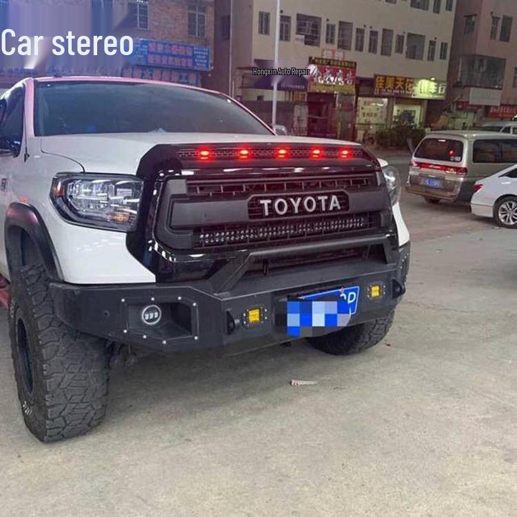 Toyota Tundra Hood LED Red Warning Light, 2014-2021 Model.