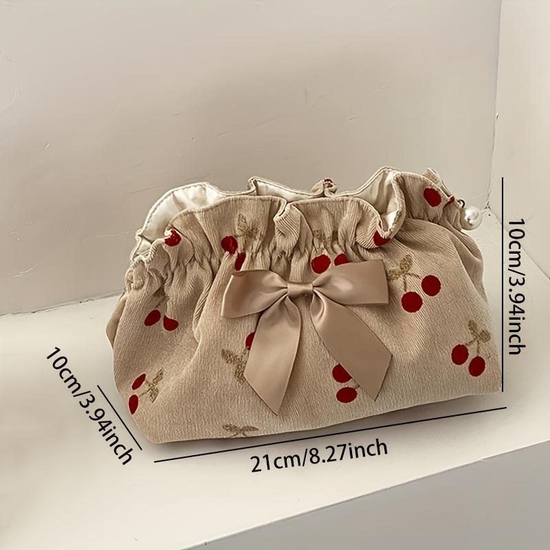 Large-capacity travel tote bag - Multi-compartment portable cosmetic organizer, stylish design, suitable for daily use and travel.
