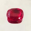 25.25 Ct Heated CERTIFIED Red Ruby Stunning Cushion Cut Loose Gemstone
