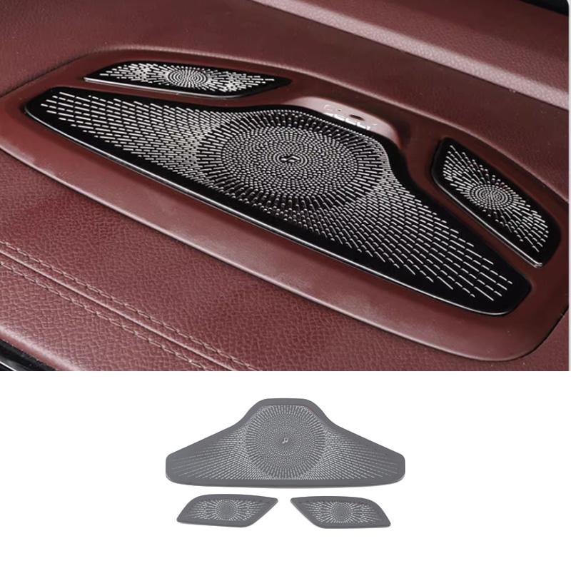 For Geely Monjaro KX11 -2024 Grand Koleos 2025 Decoration Accessories Steel speaker horn Cover 4 Door roof Loudspeaker Cover