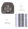 Silent Leafless Tower Fan: Vertical Electric Fan for Home, Dorm, or Desk Use