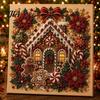 Creative Hobby Kits Christmas Faux Pearl Art Kit, Tree Wreath Painting DIY Kids Holiday Gifts Sparkling Diamond Craft Kit for Adults, Wall Decor Gem