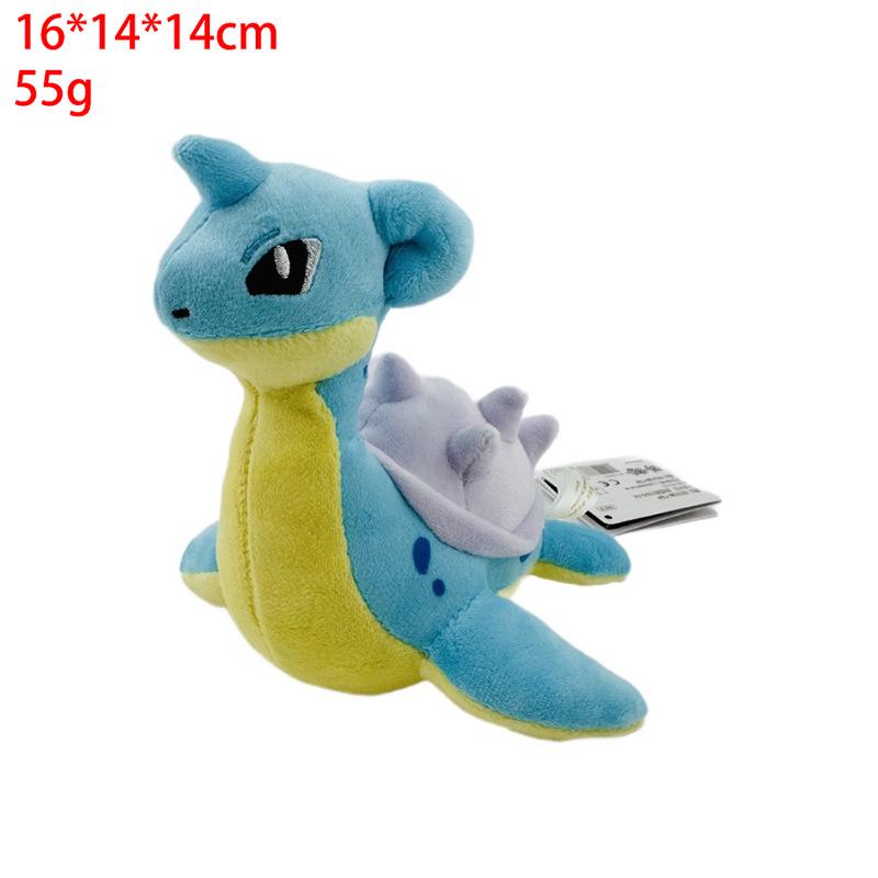 Mini Pokemon Peluş Bebekler: Caterpie, Mewtwo, Butterfree, Electabuzz, Lapras