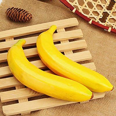 Set Künstliche Bananen Tischdekoration Hochzeitsdeko 20cm