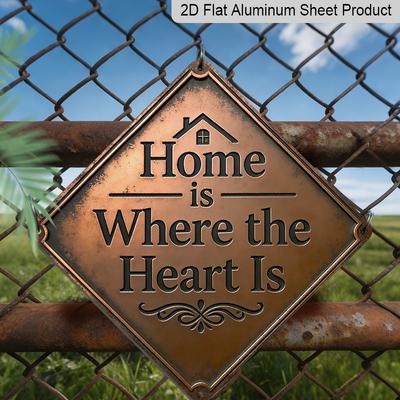 2D Flat 1pc, Themed Around The Heart, Designed As A Gift for A Friend, Suitable for Decorating The Living Room, Bedroom, Study, Hallway, Corridor