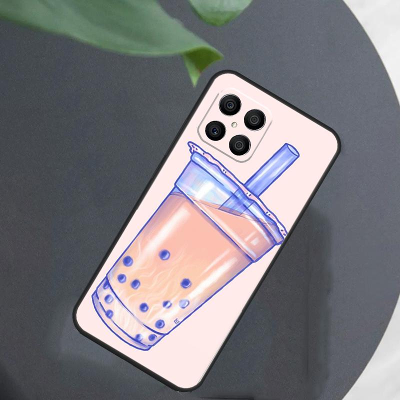 

Boba Milk Tea For Honor Magic 5 6 7 8 Pro Case For Honor 400 200 50 70 Lite X8c X8b X9a X9b X9c X9d Win RT Honor Magic6 Pro