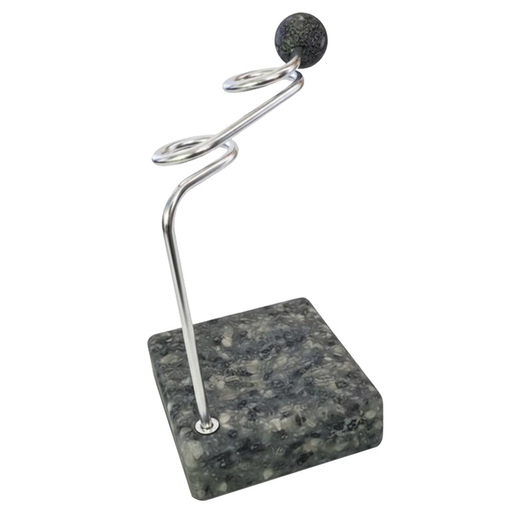 Toothbrush Holder Stand Stainless Steel Multifunctional Space Saving Modern Tooth Brush Organizer Dark Gray