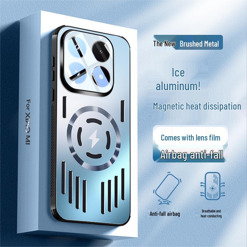 Xiaomi17 Pro Max Aluminum Lens Protective Case - Full Coverage, Anti-Fall Design